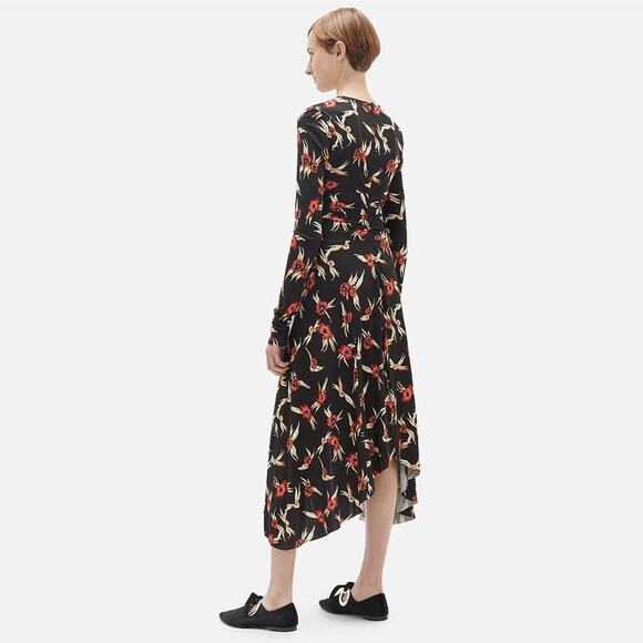 Isabel Marant Diana Midi Asymmetrical Dress, Sz 38/ US 6 - Picture 3 of 11